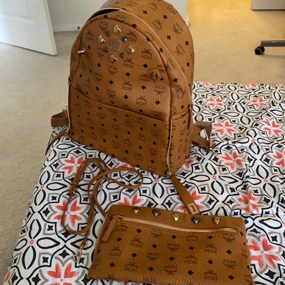 MCM Bag Brown Large Leather - Picture 5 of 5